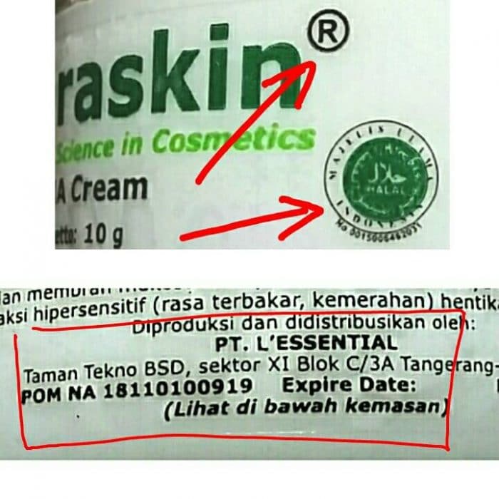 Inilah Ciri Theraskin Asli 2