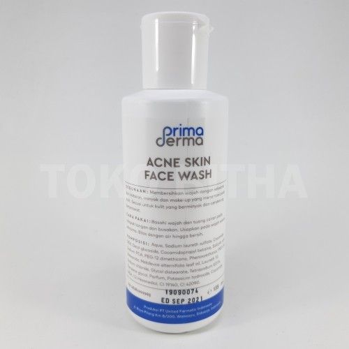 PRIMA DERMA ACNE SKIN FACE WASH 1 PRIMA DERMA ACNE SKIN FACE WASH