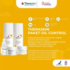 paket wajah kusam berminyak new theraskin advanced